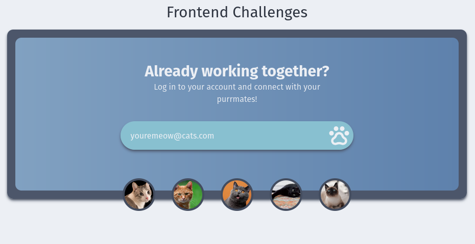 Frontend Challenges